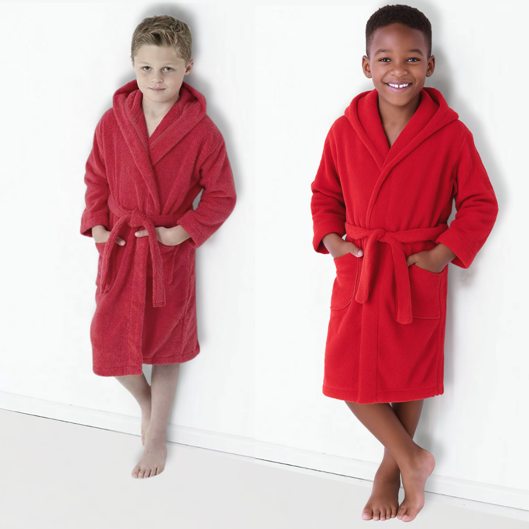 Peignoir Enfant Ultra-Doux – Style et Confort après la Douche